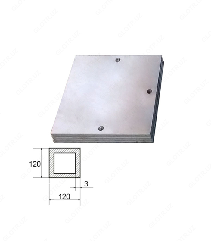 Ipoteka plitasi 120x120x3 mm