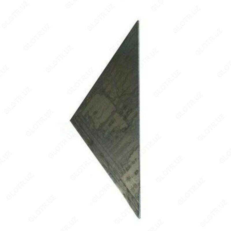 Косынка металлическая 120х120х3 мм - по запросу