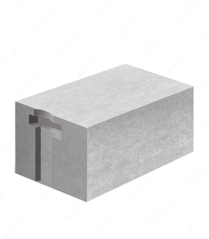 Gazlangan beton LSR 375x250x625 mm D400