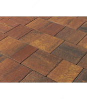  Eski shahar Venusberger yolak plitalari 120/160 / 240x160x40 mm Rangli aralash mallow ikki qavatli (20.74 m  kv.) - 