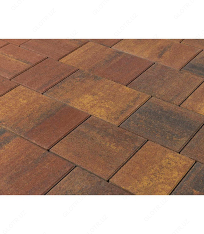  Eski shahar Venusberger yolak plitalari 120/160 / 240x160x40 mm Rangli aralash mallow ikki qavatli (20.74 m  kv.) - 