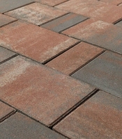  Плитка тротуарная Старый город Ландхаус 80/160/240х160х60 мм Койот color mix (12 9 м.кв.) - 