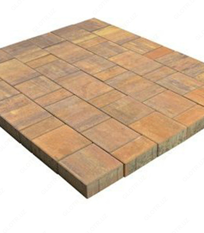 Landhouse eski shaharchasi 80/160 / 240x160x60 mm Gurur ranglar aralashmasi (12 9 kv.m)