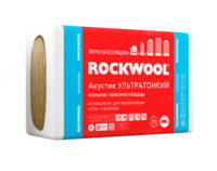  Шумоизоляция Rockwool Акустик Баттс ПРО Ультратонкий 27х600х1000 мм 7 2 кв.м - 