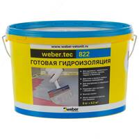  идроизоляция Weber.vetonit Weber.tec 822 серая 8 кг - 