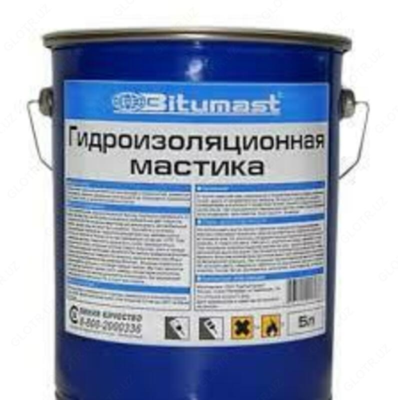  Suv otkazmaydigan mastik Bitumast 18 kg / 21 5 l - 