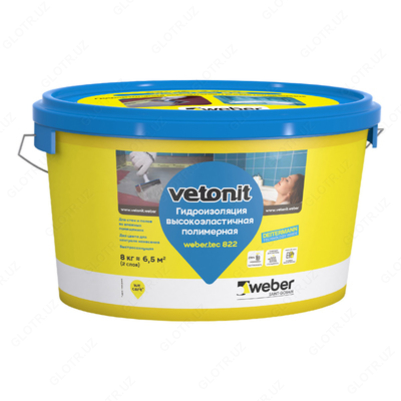  Gidroizolyatsiya Weber.vetonit Weber.tec 930 20 kg - 