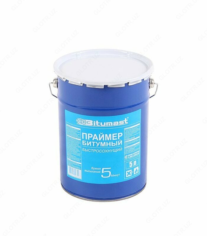  Bitumli primer Bitumast Tez quritish 4 kg / 5 l - 