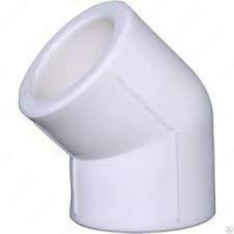 PlasTherm™ ⌀40— отвод 45° для полипропиленовых труб