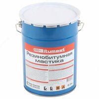  Мастика резинобитумная Bitumast 18 кг/21 5 л - 