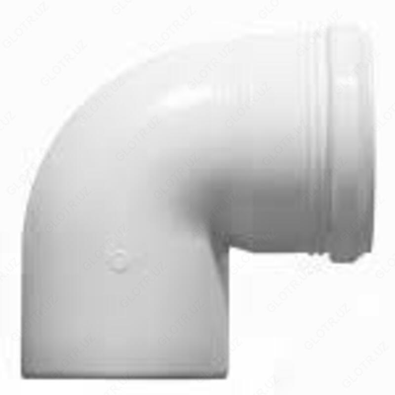 Yopiq kanalizatsiya uchun PLASTHERM tirsagi 87 ° 75MM