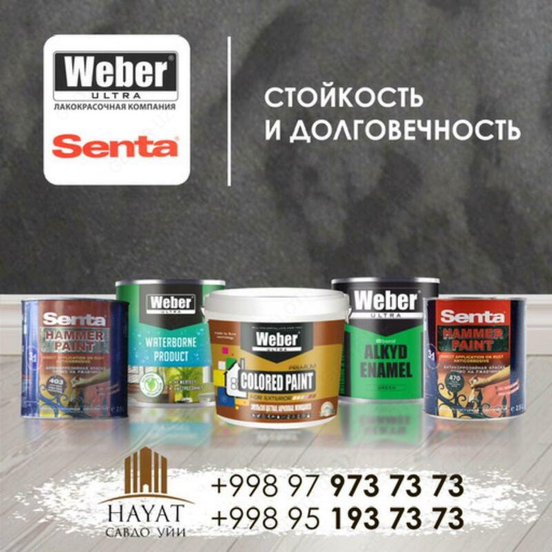 WEBER lok-bo'yoq mahsulotlari