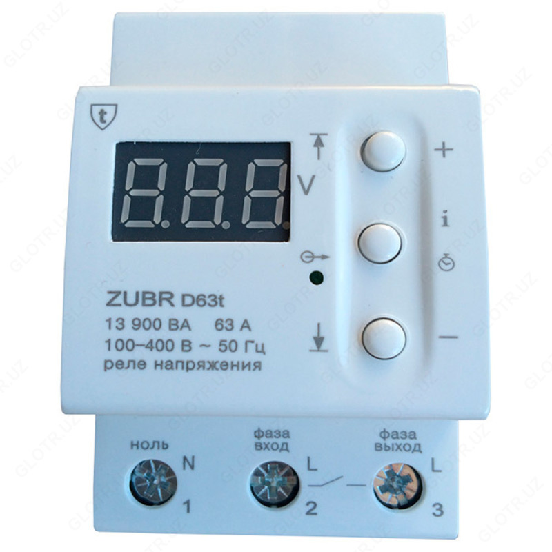 Реле контроля напржения ZUBR