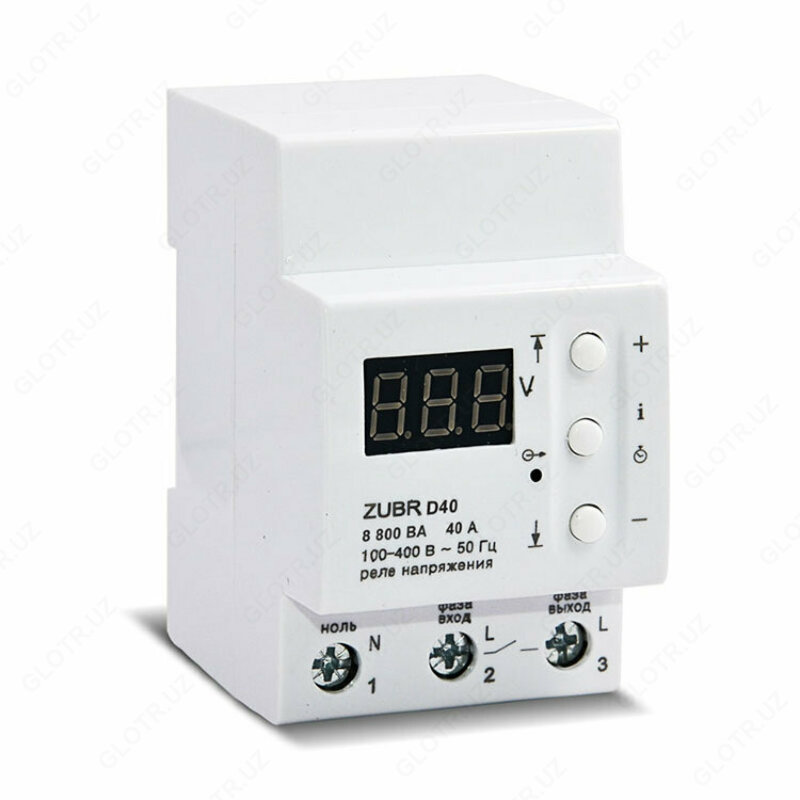 Реле контроля напряжения от ZUBR D25