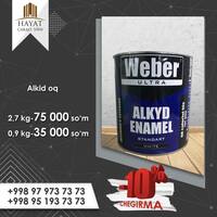 Алкидная краска белая Weber (0