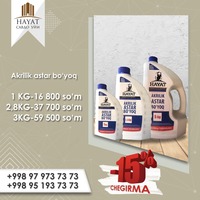 Akril boyoqlar 3kg