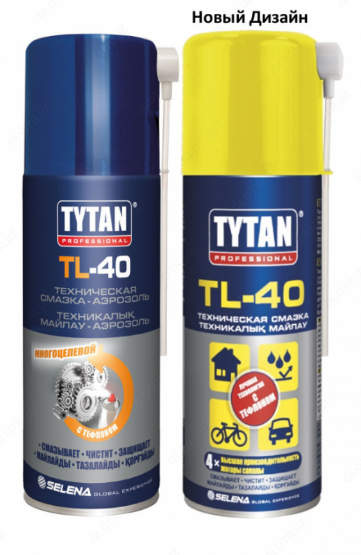  Tytan TL-40 aerozolining texnik moylash materiallari - 
