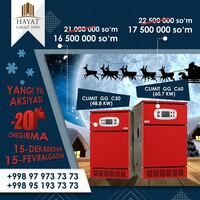 CLIMIT GG C60 gazli qozon