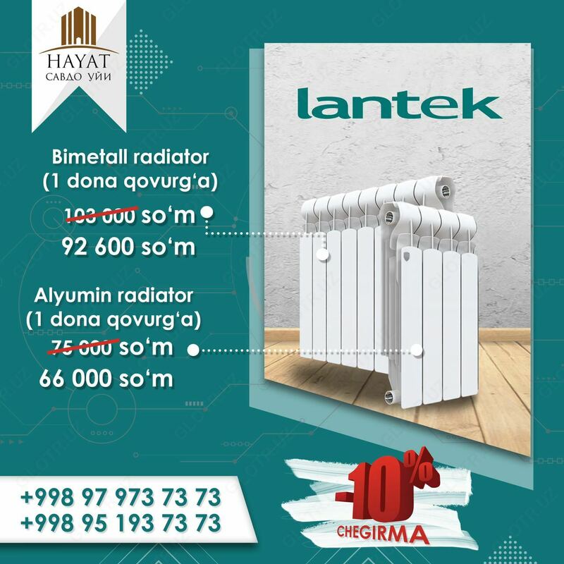 Lantek bimetalik radiator