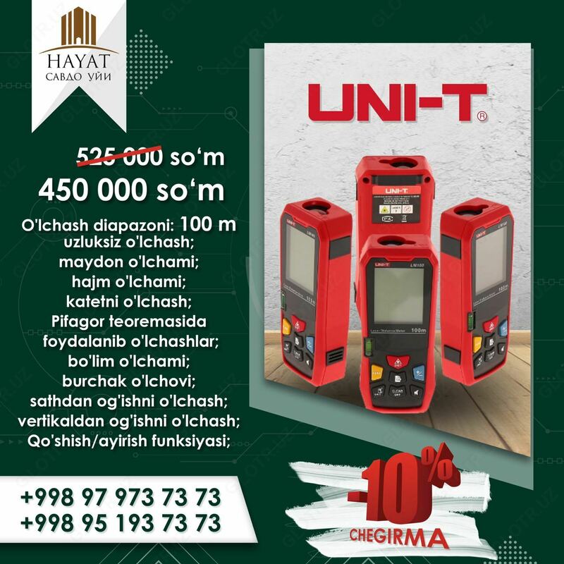 Raqamli multimetr UNI-T