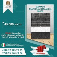 Milliy keramika marmaridan plitka (20x30)