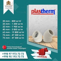 PLASTHERM 75 mm dan yarim burilishlar