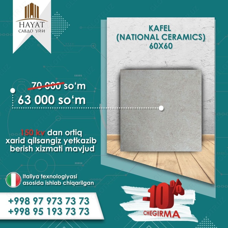 Plitka MILLIY CERAMICS 60x60