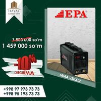 EPA MMA-250XI-2 payvandlash apparati - 1 459 000 so'm