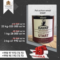 Zaminli emal START 3 kg