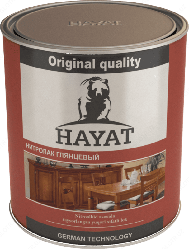 Yaltiroq nitrolak Hayat - 110 500 so'm