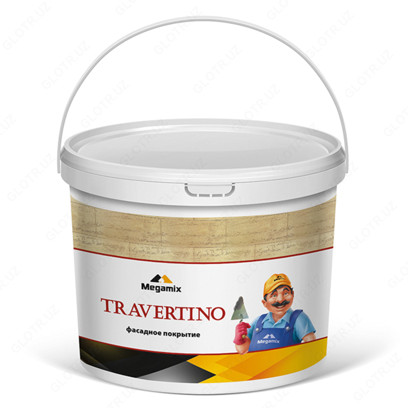 Фасадное покрытие MEGAMIX Travertino