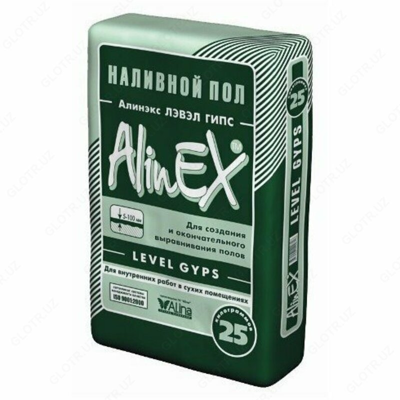 O'zini-o'zi tekislovchi qavat ALINEX 3LEVEL 25kg