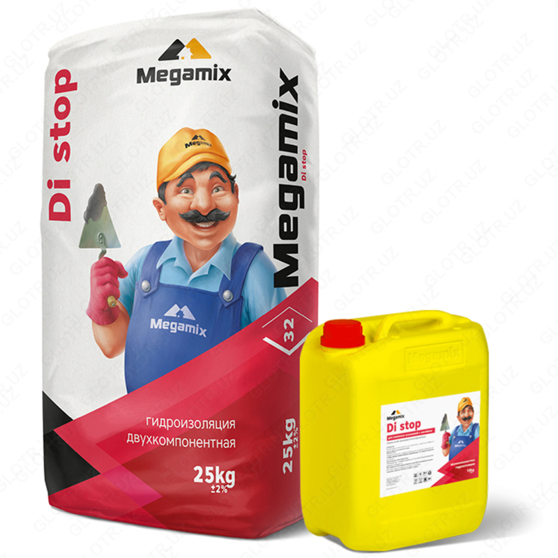 DI STOP MEGAMIX gidroizolyatsiyasi 10 kg
