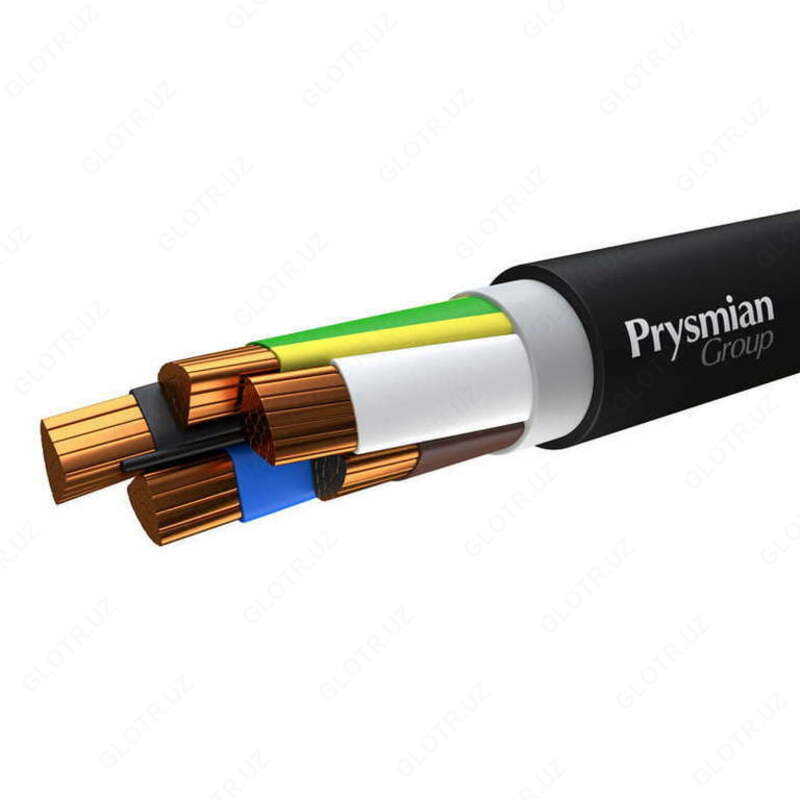 1 kV AVBbShv 4x185-1 kuchlanishlari uchun plastik izolyatsiyali simi