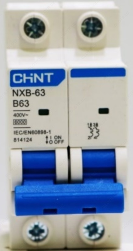 Avtomatik avtomat CHINT NEXT NXB-63 6kA 1P x-ka B 50A