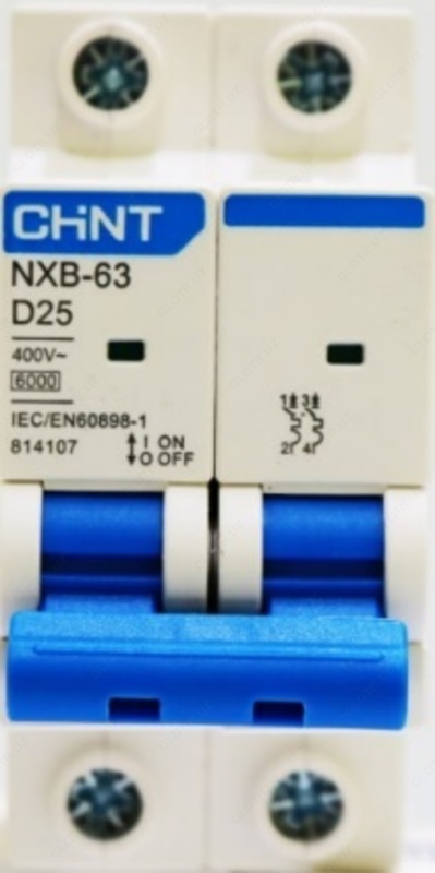 Avtomatik avtomat CHINT NEXT NXB-63 6kA 1P x-ka D 50A