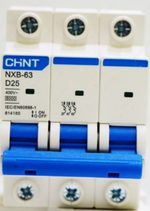  Avtomatik avtomat CHINT NEXT NXB-63 6kA 3P x-ka D 32A - 
