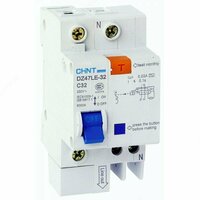  Автоматы дифференциальные CHINT DZ47LE-32 4P C32 30mA - 