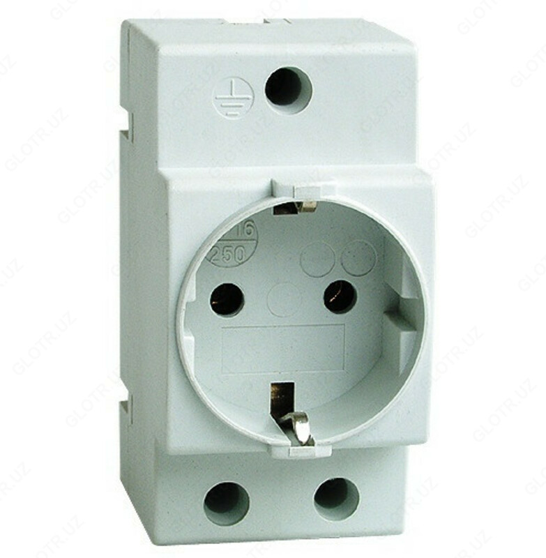 Розетка б/з на дин рейку CHINT AC30-111