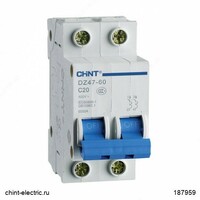 Автоматический выключатель CHINT DZ47 4.5kA 4P х-ка C 6A