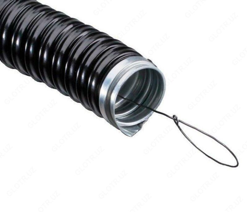 Mutlusan PVX izolyatsiyalangan metall shlang Ø26