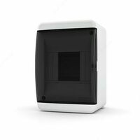  Plastmassa. tarqatish qalqon panjarasi BNS 65-36 shaffof kok 36 mod. IP65 - 