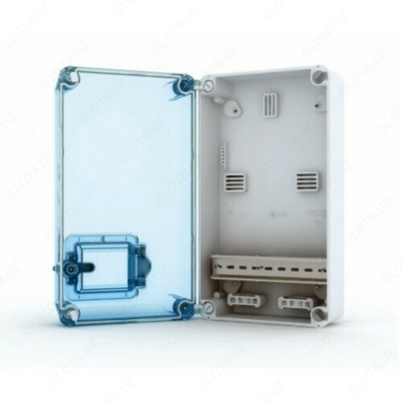 Plastik korpus KNS 66-350x200mm  IP66 metr ornatish uchun