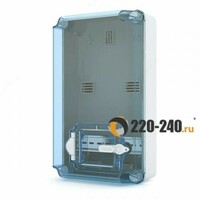  Plastik korpus KNS 66-350x200mm  IP66 metr ornatish uchun - 