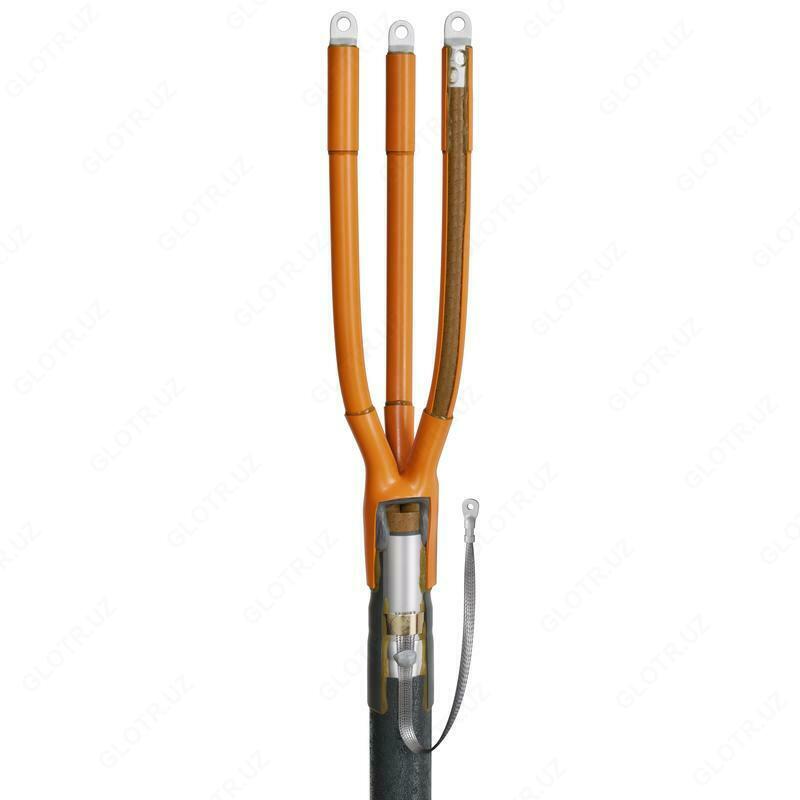 Кабельная концевая внутр. муфта 3КВТп-10-150/240 (Б) (КВТ) (для кабеля c бумажной изоляцией)