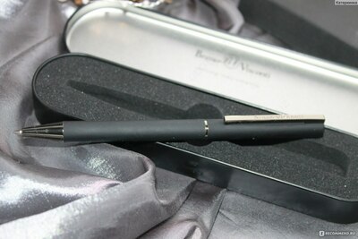 Ручка металлическая VIP с футляром для логотипа