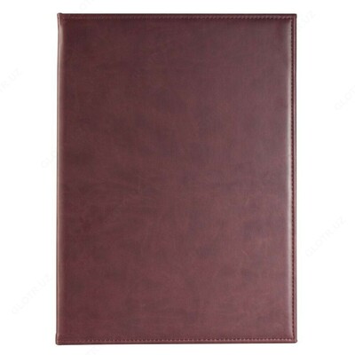 Папка кожаная (адресная) с нанесением