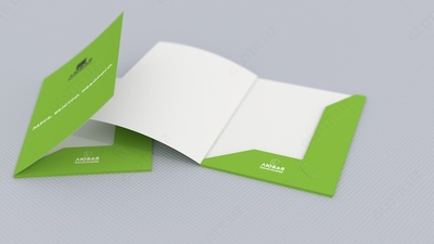 Logotipli qog'oz papkasi - 3 000 so'mdan