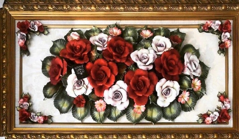 Фарфоровые цветы - по запросу