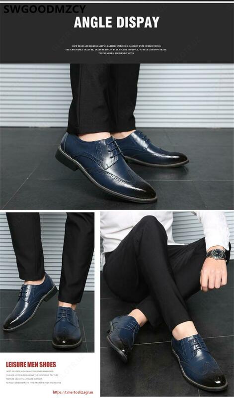 Обувь с перфорацией типа «Броги» TOSHZAGRAN